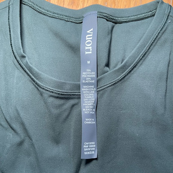 Vuori AllTheFeels™ Crew Tank Aspen Sz M SOLD OUT NWT - Picture 6 of 10
